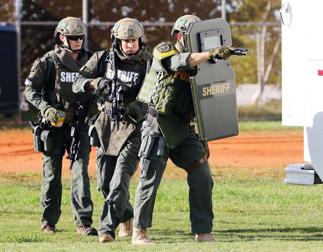 Robo Shield Ballistic Shield Action Training