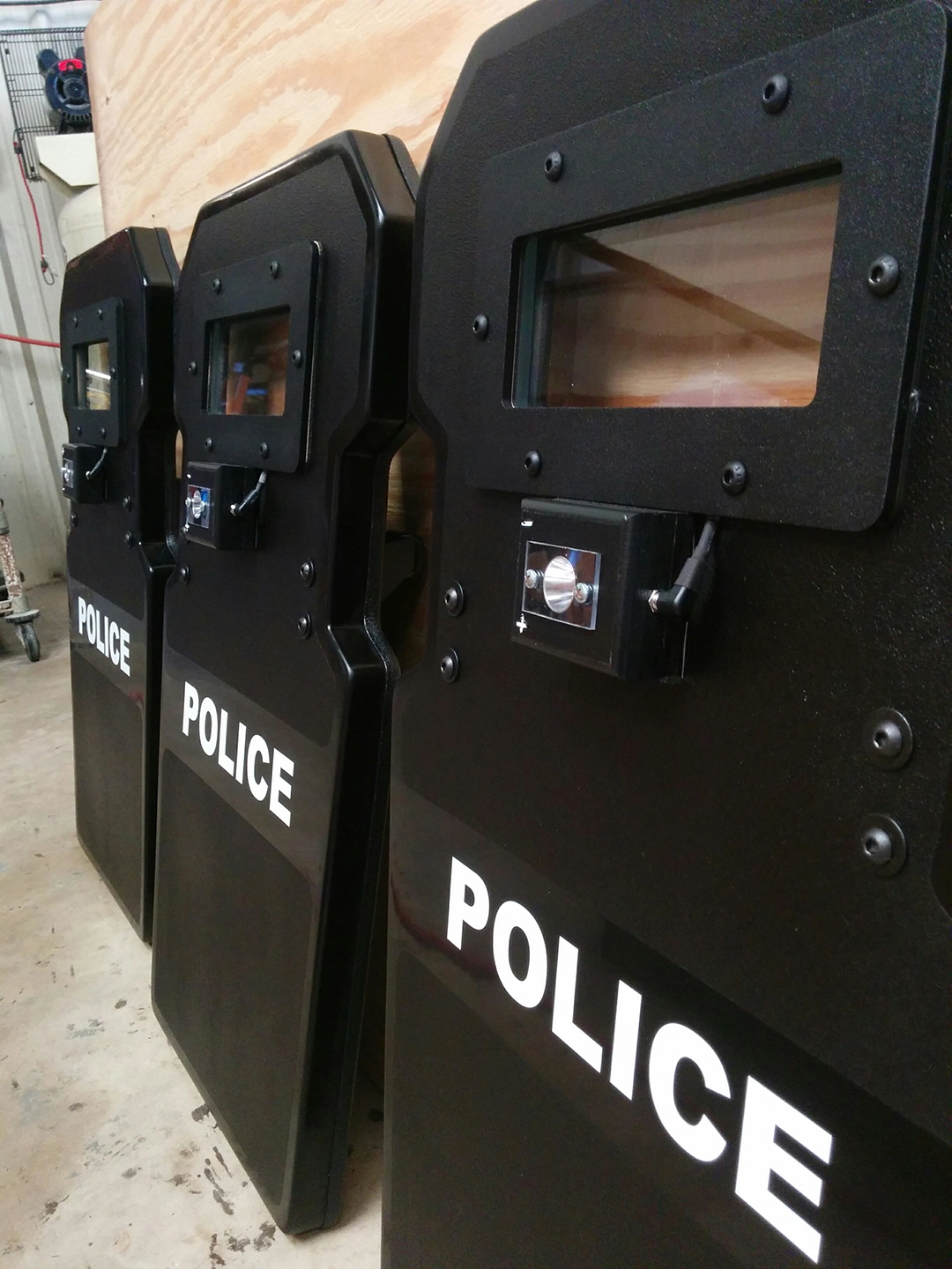 Robo Shield Ballistic Shield Production