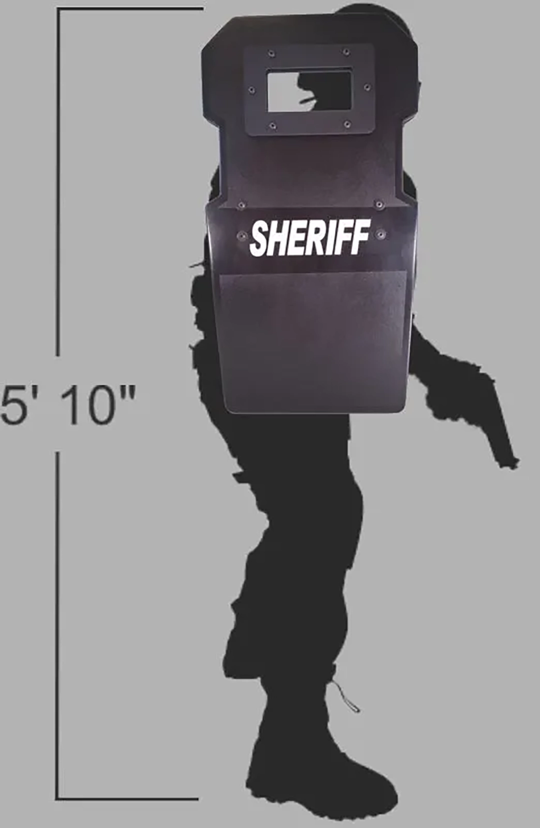 Robo Shield Ballistic Shield Scale Alt