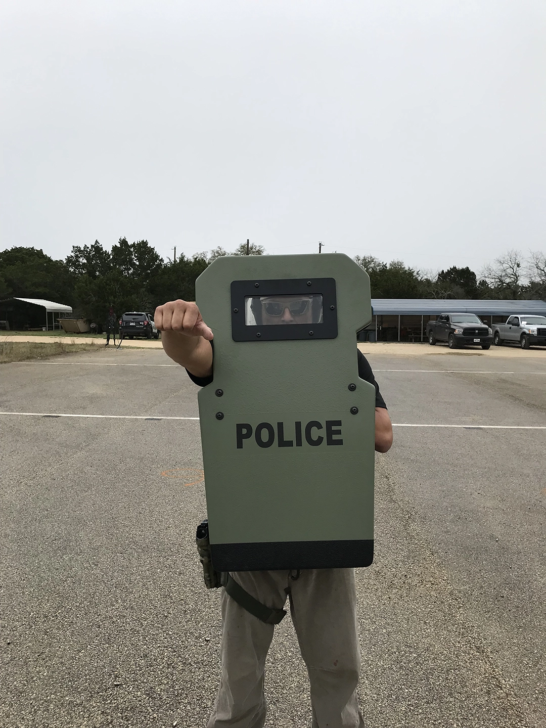 Robo Shield Ballistic Shield OD Green